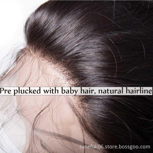 Tuneful 100T full lace human hair wigs wholesale price brazilian hair hot on selling straight body hd lace for black women